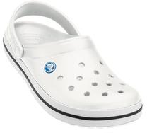 Šlepetės Crocs Crockband Clog 11016-100, balta sp., 39 - 40