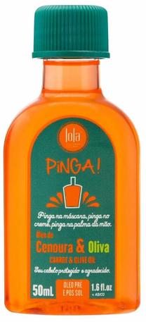 Matu eļļa Lola Cosmetics Pinga! Carrot & Olive, 50 ml