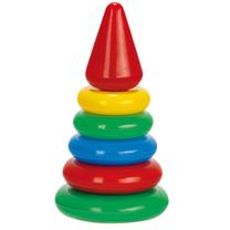 Развивающая игра Mini Pyramid Tower, 18.5 см, 6 шт.