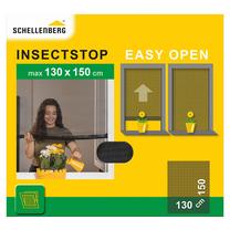 Tinklelis nuo vabzdžių Schellenberg Easy Open 70474, antracito sp., 130 cm x 150 cm