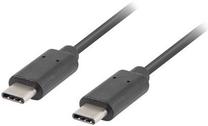 Vads Lanberg USB Type-C 3.1 USB Type-C, USB Type-C, 0.5 m, melna krās.