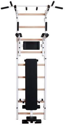 Daudzfunkcionālais trenažieris BenchK 313W, 240 cm, 53 kg, brūna krās.