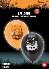 Balons bērniem/pieaugušajiem 491663900, balta krās./melna krās./oranža krās., 22 cm x 22 cm x 25 cm