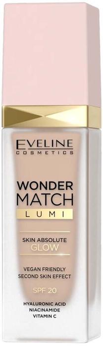 Skystas makiažo pagrindas Eveline Wonder Match Lumi, SPF 20, 15 neutral, 30 ml