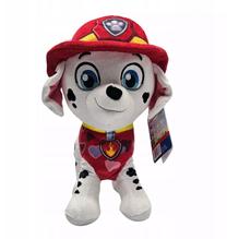 Mīkstā rotaļlieta suns Spin Master Paw Patrol Marshall, balta krās./sarkana krās., 25 cm