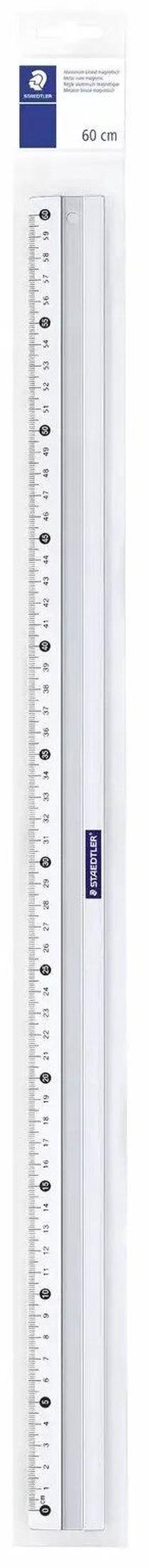 Lineāls Staedtler, 60 cm, alumīnijs, alumīnija krās.