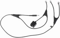 Adapteris Jabra EHS 14201-36 RJ-45, 3.5 mm, juoda sp.