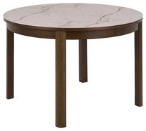Valgomojo stalas Southampton, kreminė sp., 120 cm x 120 cm x 75 cm