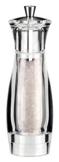 Druskos ir pipirų malūnėlis Tescoma Virgo, nerūdijančiojo plieno/skaidri