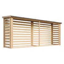 Sodo malkinė Timbela M203, 112 cm x 458 cm x 199 cm, 6954 l, rusva sp.
