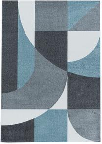 Kilimas vidaus Ayyildiz Efor Geometric 3711, mėlyna sp./pilka sp., 170 cm x 120 cm