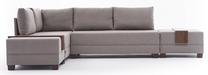 Stūra dīvāns Hanah Home Fly 825BLC2672, krēmkrāsa, kreisais, 280 x 210 cm x 70 cm