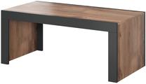 Kavos staliukas Cama Mila, ruda sp./juoda sp., 60 cm x 120 cm x 50 cm