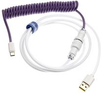 Kabelis Ducky Premicord Creator DKCC-CTCNC1 USB Type-A, USB Type C, 1.8 m, balta krās.