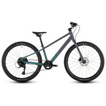 Vaikiškas dviratis, vaikų Cube Numove 240 Disc, žalia sp./pilka sp., 24"