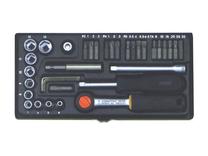 Galviņu un uzgaļu komplekts Proxxon 23070, 1 - 30 mm, 1/4"