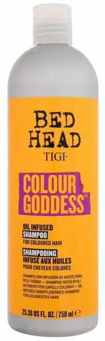Šampūnas Tigi Bed Head Colour Goddess Oil Infused, 750 ml