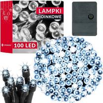 Lempučių girlianda Springos CL0127, 8.5 m, šaltai balta sp., 100 LED