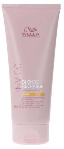 Plaukų kondicionierius Wella Professionals Invigo Blonde Recharge Warm, 200 ml
