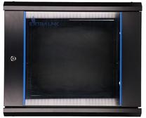 Serverikapp Extralink Wall cabinet rack 9U black glass door, 500 cm x 600 cm x 600 cm
