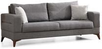 Sofa-lova Atelier Del Sofa Vive 3, šviesiai pilka sp., 222 x 98 cm x 86 cm