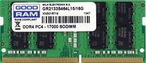 Operatyvioji atmintis (RAM) Goodram GR2133S464L15/16G, DDR4 (SO-DIMM), 16 GB, 2133 MHz
