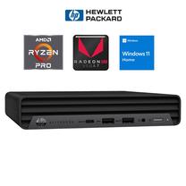 Stacionarus kompiuteris HP RM87194WH, atnaujintas AMD Ryzen 5 PRO 5650G, DDR4 32 GB, SSD 1 TB, AMD Radeon Vega 7 Dynamic, Windows 11 Home EliteDesk 805 G8 Desktop Mini