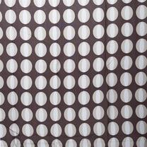 Dušas aizkars Gedy CO118, brūna krās./balta krās., 200 cm x 180 cm