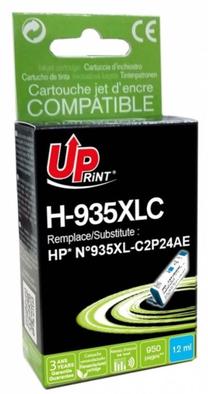 Rašalinio spausdintuvo kasetė Uprint H-935XLC-UP, mėlyna sp.
