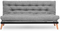 Sofa-lova Atelier Del Sofa Saki, šviesiai pilka sp., 185 x 82 cm x 92 cm