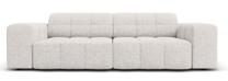 Sofa Micadoni Home Jennifer MIC_3S_140_F1_JENNIFER5, šviesiai pilka sp., 204 x 102 cm x 70 cm