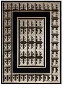 Ковер Hakano Mosse Greek 2, золотой цв./черный цв., 200 см x 70 см