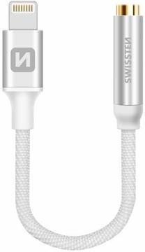 Prekė su pažeista pakuote. Adapteris Swissten Apple Lightning To 3.5mm Jack Audio 3.5 mm, Apple Lightning, 0.15 m
