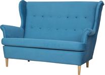 Sofa Bodzio Werina TWE2, žydra sp., 95 x 149 cm x 101 cm