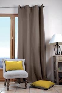 Nakts aizkari Lovely DUO NEGRO R61490014, gaiši brūna krās., 240 cm x 135 cm