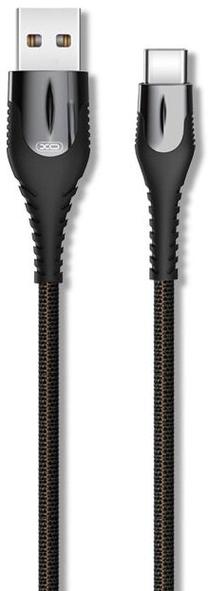 Laidas XO NB138 USB - USB-C, USB/USB-C, 100 cm, juoda sp.