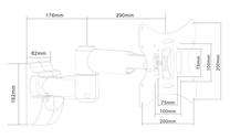 Кронштейн для телевизора Goobay UCH0043A, 17-42″, 30 кг