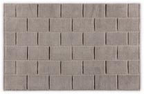 Vonios grindų kilimėlis Foutastic Tile 581CAN1532, ruda sp., 80 cm x 50 cm