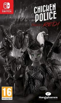 Nintendo Switch spēle HandyGames Chicken Police Paint it RED!, angļu