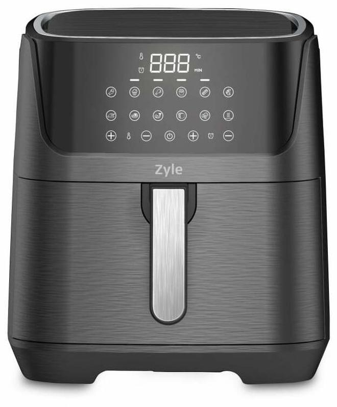 Karšto oro gruzdintuvė Zyle ZY885SAF, juoda sp., 1800 W, 7 l | Buitinė technika | Senukai.lt | 0