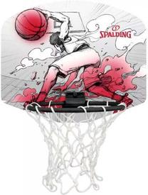 Piekarināms basketbola dēlis ar stīpu Spalding Sketch Micro Mini Backboard Set, Ar bumbu, 29 cm