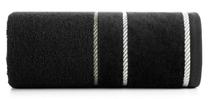 Vonios rankšluostis Nel R218-10, juodas, 90 cm x 50 cm