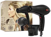 Plaukų džiovintuvas ID Italian Professional Soft Touch, 2200 W, juoda sp.
