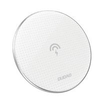 Belaidis įkroviklis Dudao Stylish Ultra Thin Wireless Charger Qi Inductive Pad, Qi Wireless, balta sp., 10 W