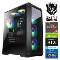 Stacionarus kompiuteris Intop Ryzen 7 7700X, 2500 GB, DDR5 64 GB, SSD+HDD 500 GB 2 TB, NVIDIA GeForce RTX 5050 8 GB GDDR6, Windows 11 Home