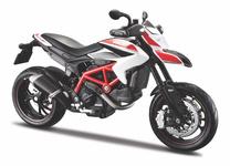 Игрушечный мотоцикл Maisto Ducati Hypermotard SP 2013 10131101/68208, 1:12, многоцветный