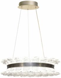 Lampa griesti Candellux Lighting Tolosa 32-54005, LED, 3000 - 6500 °K, 1 x 30 W, caurspīdīga krās. / sudraba krās., 50 x 50 cm