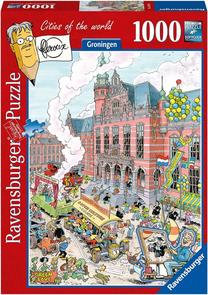 Pusle Ravensburger Fleroux Groningen 16596, 70 cm x 50 cm, 1000 tk, mitmevärviline