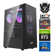 Stacionarus kompiuteris Intop Aqua Ryzen 7 7700X, 2500 GB, DDR5 32 GB, SSD+HDD 500 GB 2 TB, Nvidia GeForce RTX 5060 Ti 16 GB GDDR7