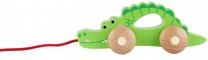 Развивающая игра Iwood Pull Along Crocodile